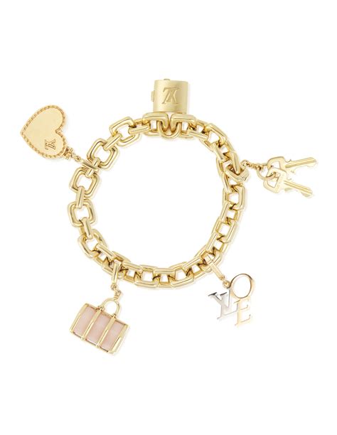 lv bracelet charms|louis vuitton charm bracelet collection.